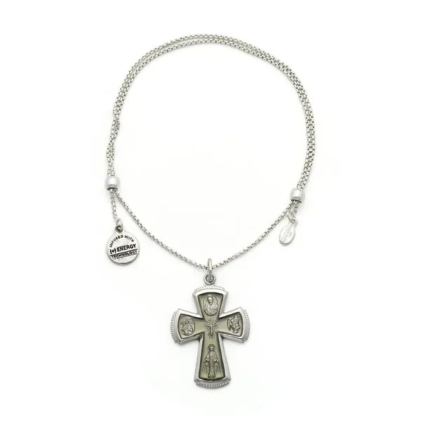 Sacred Cross Slider Bracelet sold by Alex and Ani