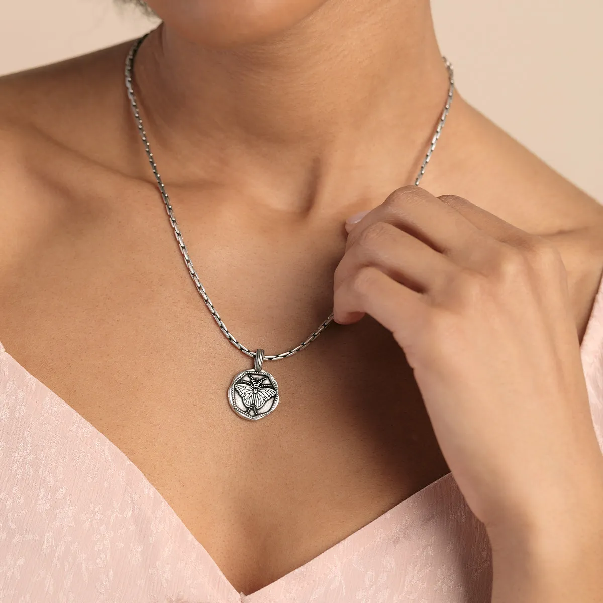 Butterfly Woman Necklace sold by Alex and Ani product image thumbnail 4