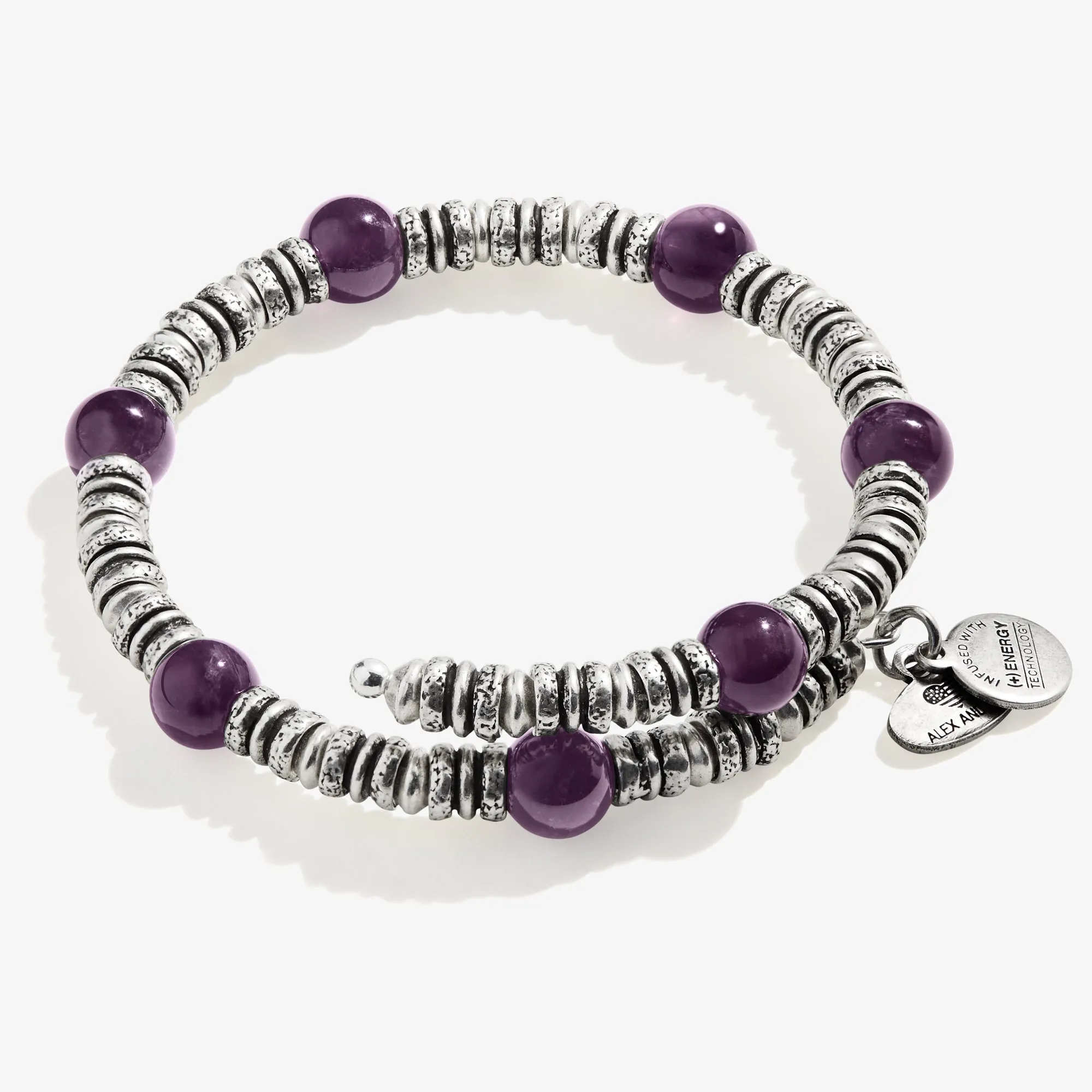 Amethyst Beaded Wrap Bracelet sold by Alex and Ani