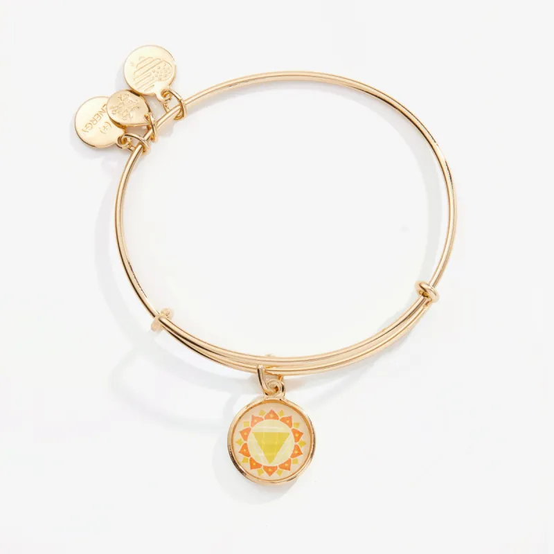 Solar Plexus Chakra Charm Bangle Bracelet sold by Alex and Ani