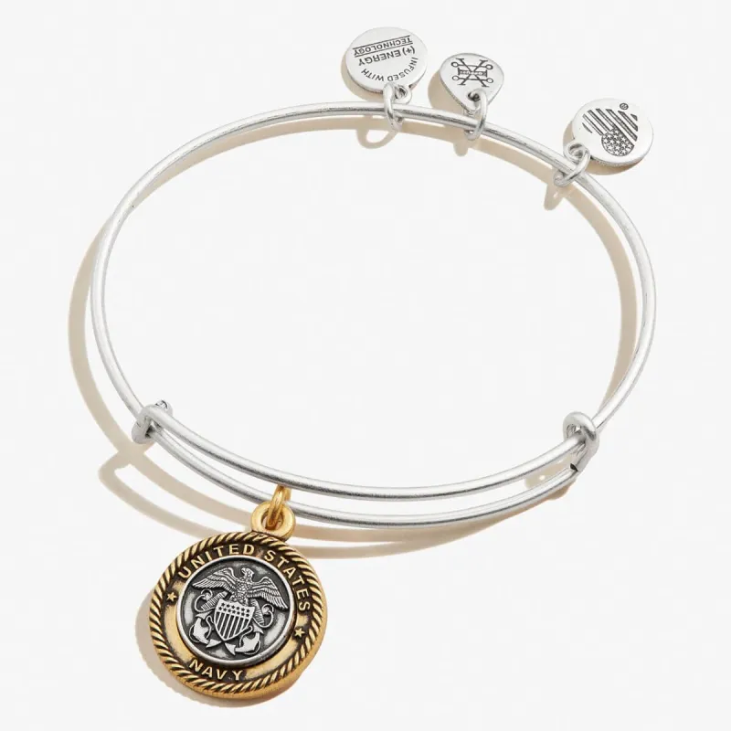 U.S. Navy Charm Bangle sold by Alex and Ani