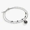 Star Double Row Bracelet, Reconstituted Onyx sold by Alex and Ani