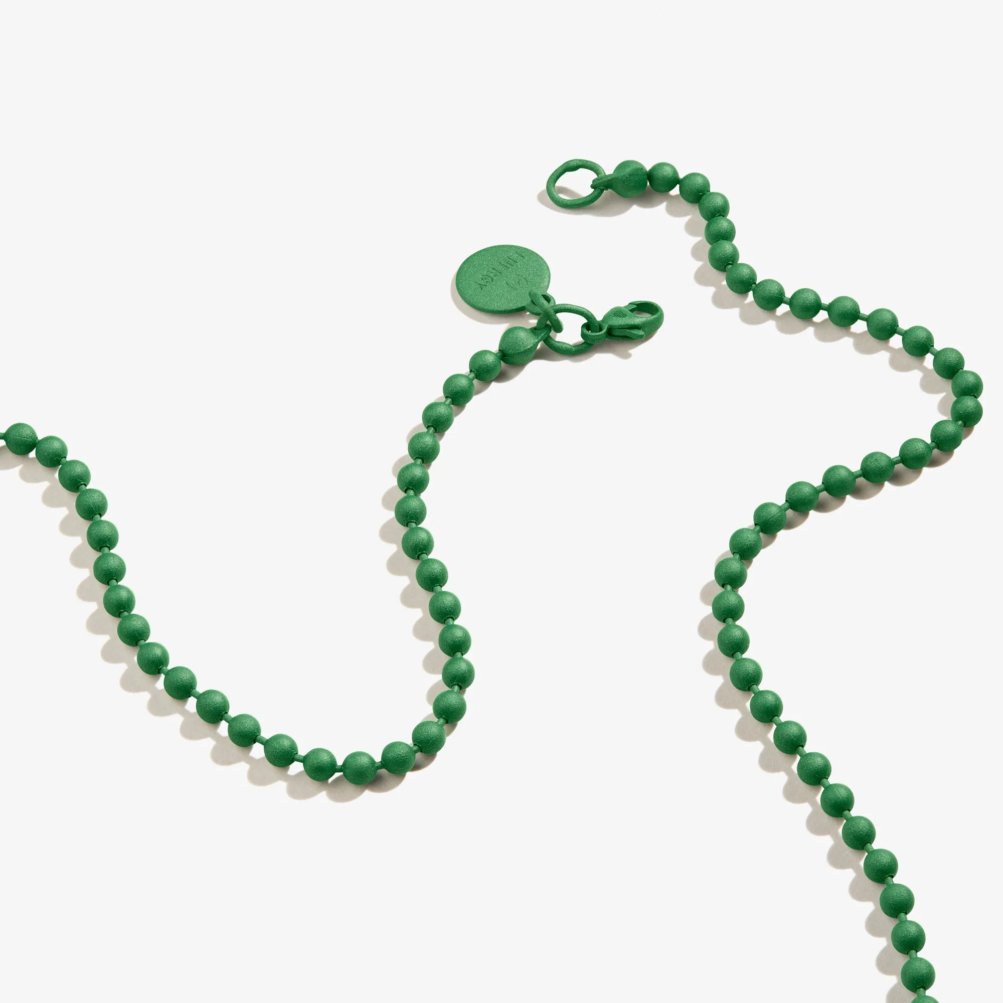 Ball Chain Necklace, Green sold by Alex and Ani product image thumbnail 3