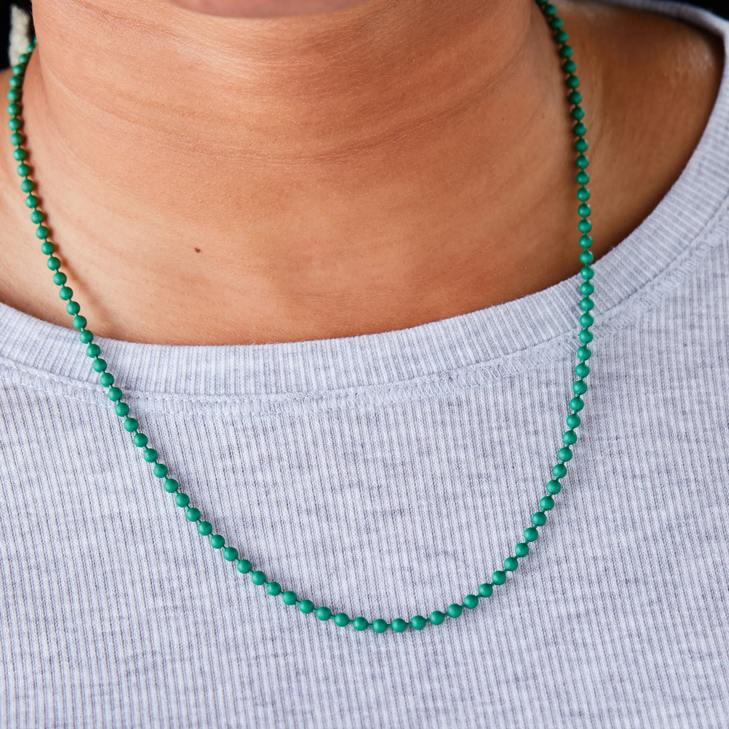Ball Chain Necklace, Green sold by Alex and Ani product image thumbnail 2