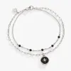 Star Double Row Bracelet, Reconstituted Onyx sold by Alex and Ani
