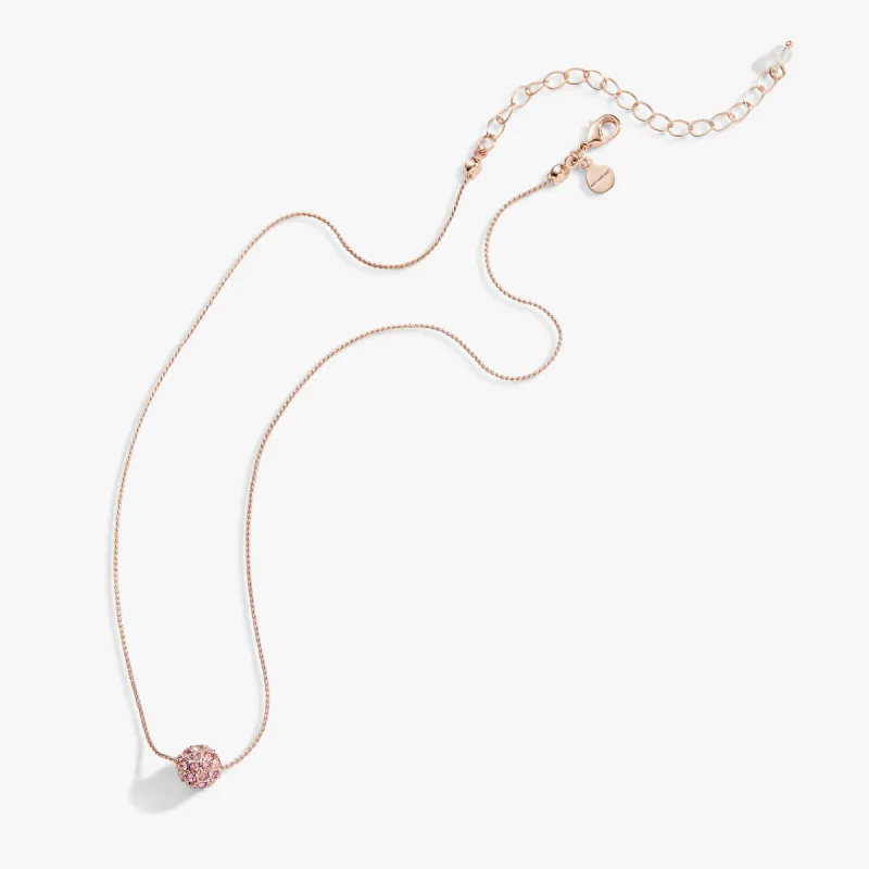 Fireball Necklace, Pink sold by Alex and Ani