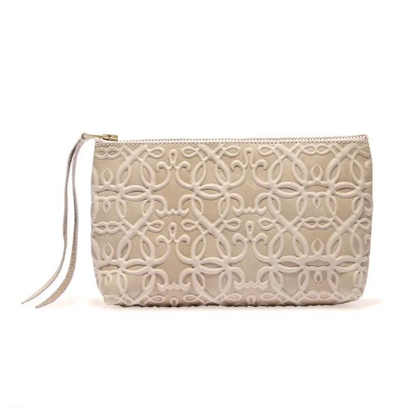Gabriel Leather Pouch, Shoreline Tan sold by Alex and Ani