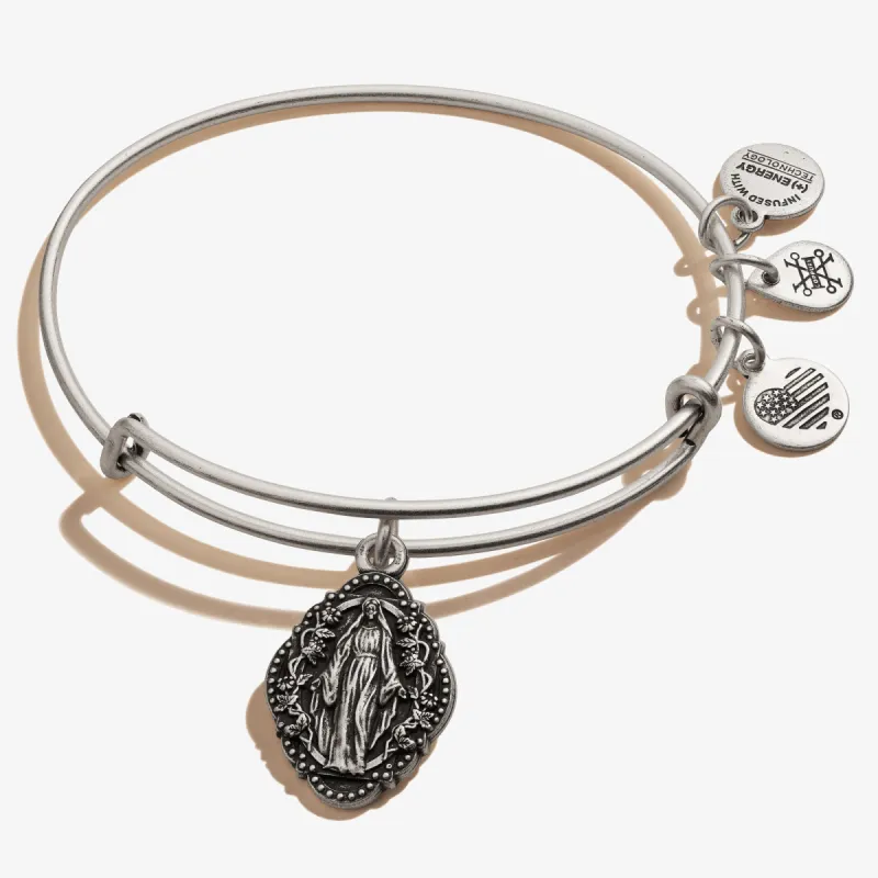 Mother Mary Charm Bangle sold by Alex and Ani