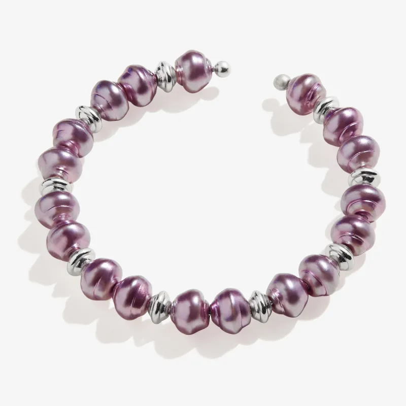 Sea Sultry Cuff Bracelet, Lavender sold by Alex and Ani