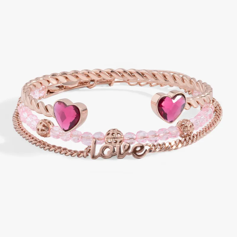 Love Bracelet Set of 3 sold by Alex and Ani