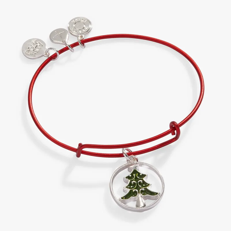 Christmas Tree Charm Bangle sold by Alex and Ani