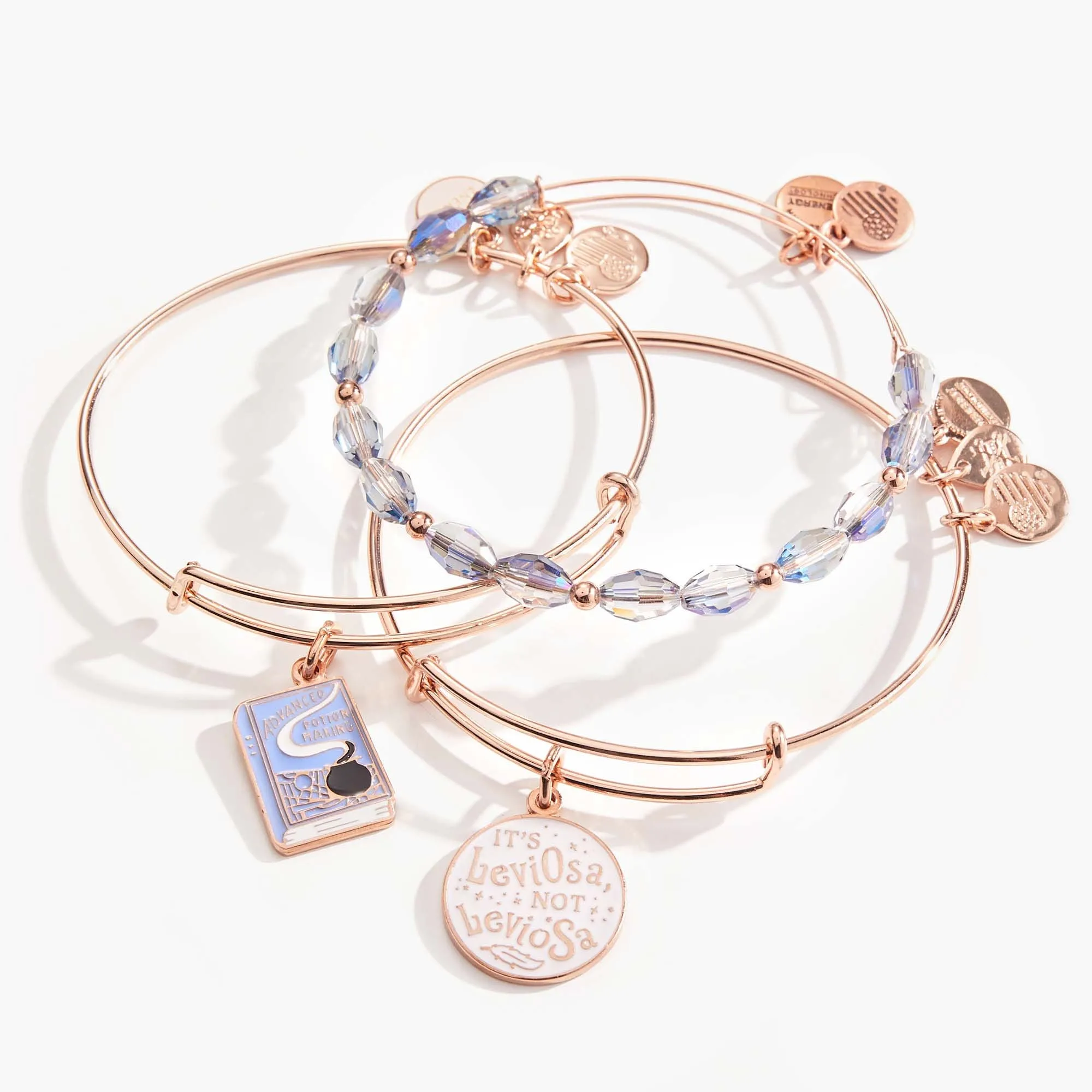 Harry Potter™ Hermione 'Leviosa' Bangle Set of 3 sold by Alex and Ani product image thumbnail 3