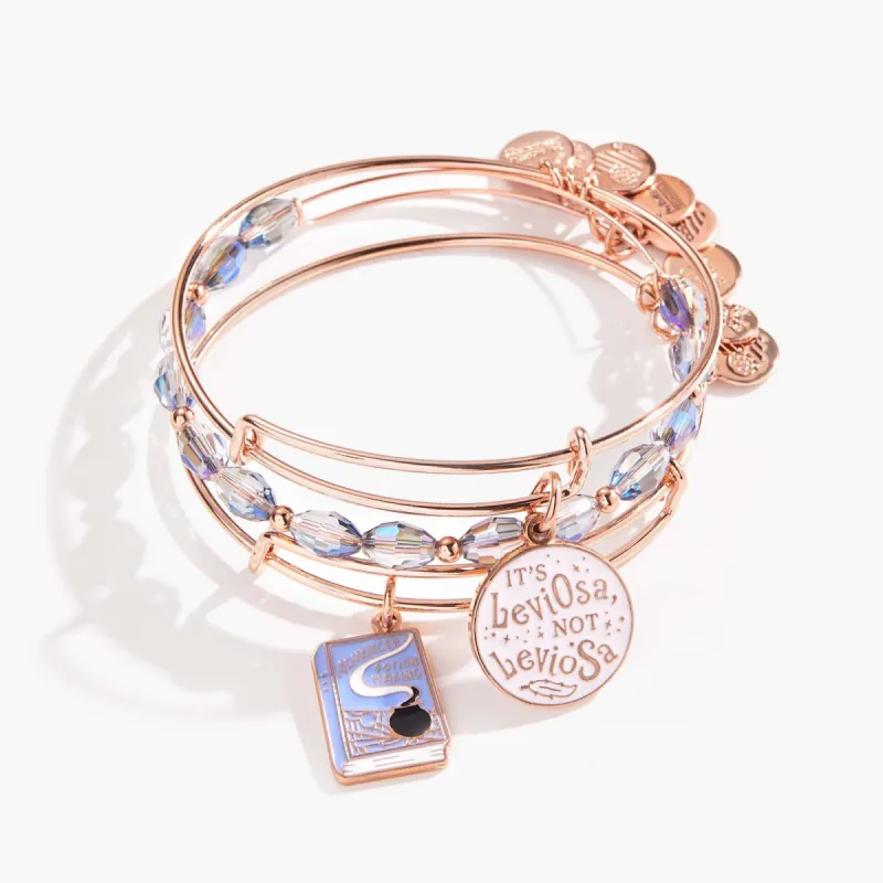Harry Potter™ Hermione 'Leviosa' Bangle Set of 3 sold by Alex and Ani