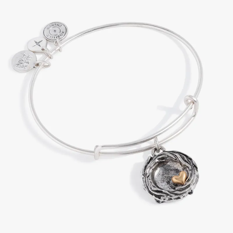 Bird’s Nest Charm Bangle sold by Alex and Ani