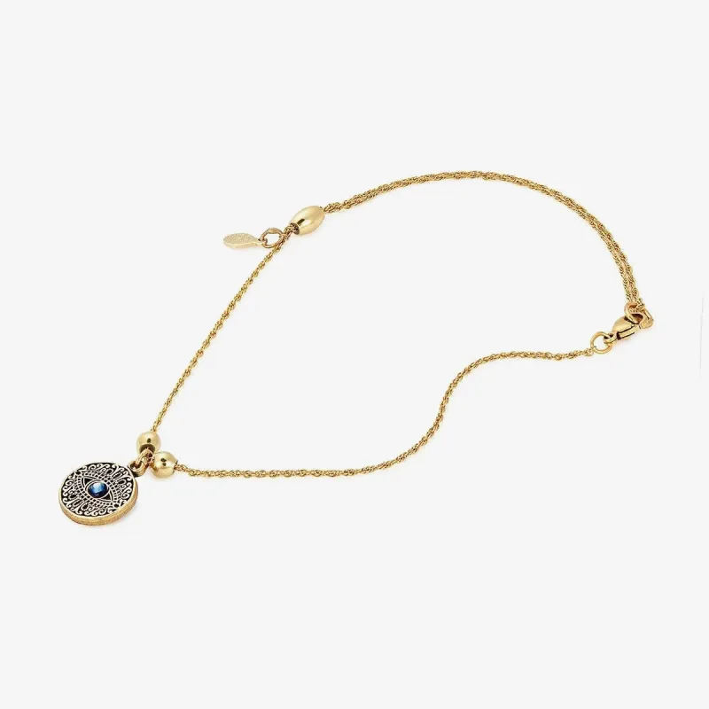 Evil Eye Anklet sold by Alex and Ani