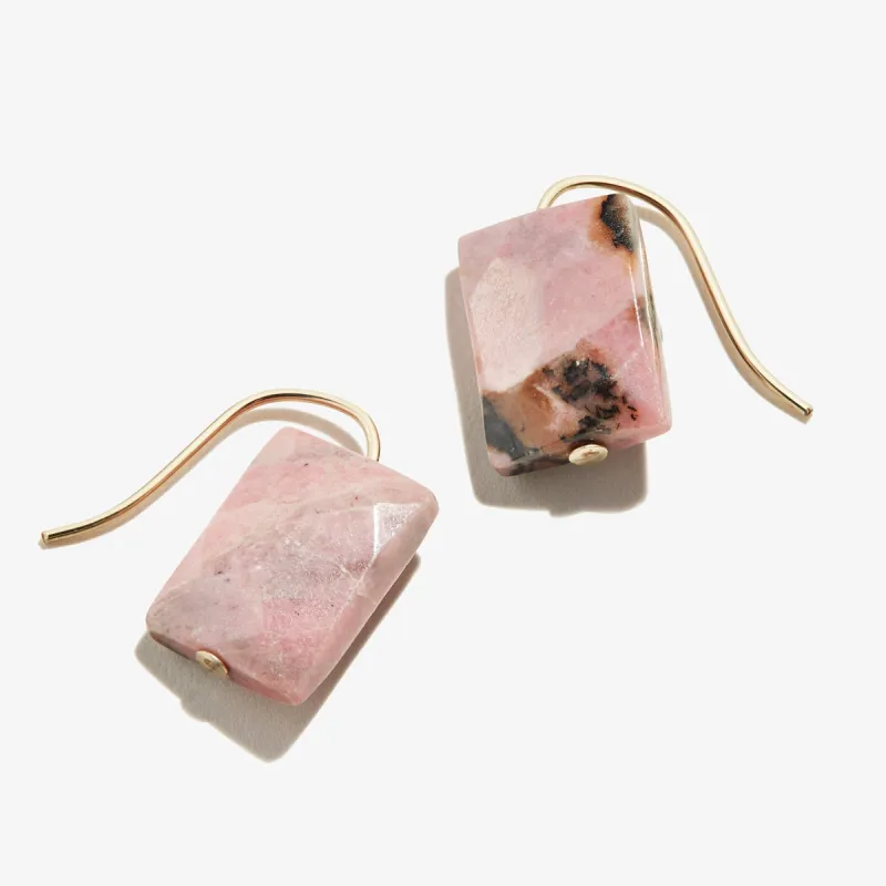 Rhodonite Gemstone Earrings sold by Alex and Ani