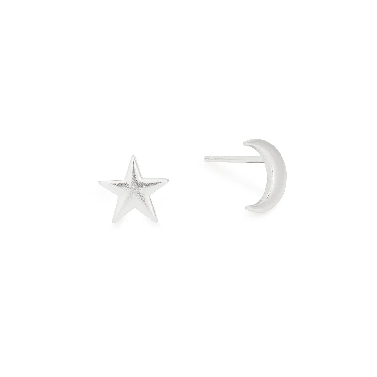 Moon + Star Stud Earrings sold by Alex and Ani