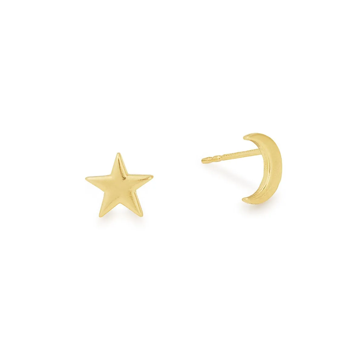 Moon + Star Stud Earrings sold by Alex and Ani product image thumbnail 2