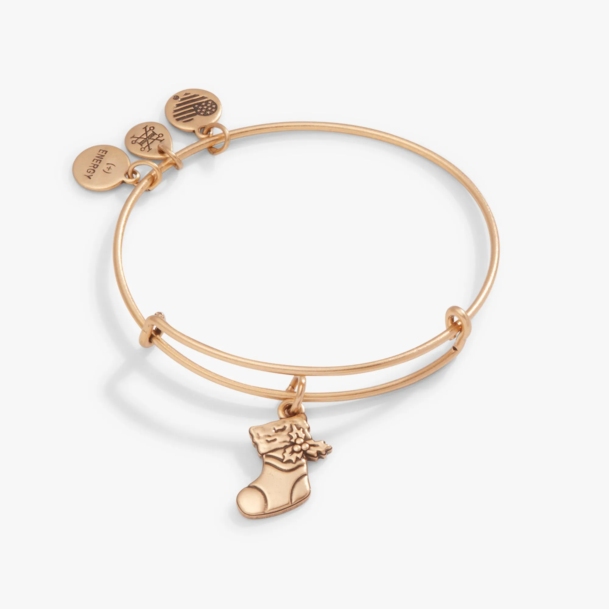 Stocking Charm Bangle Bracelet sold by Alex and Ani