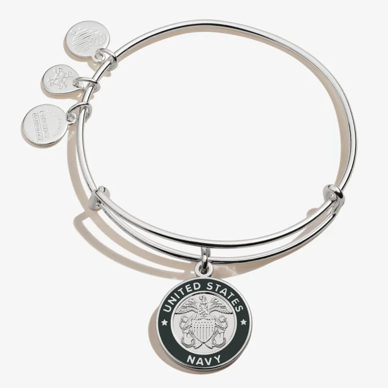 United States Navy Charm Bangle sold by Alex and Ani