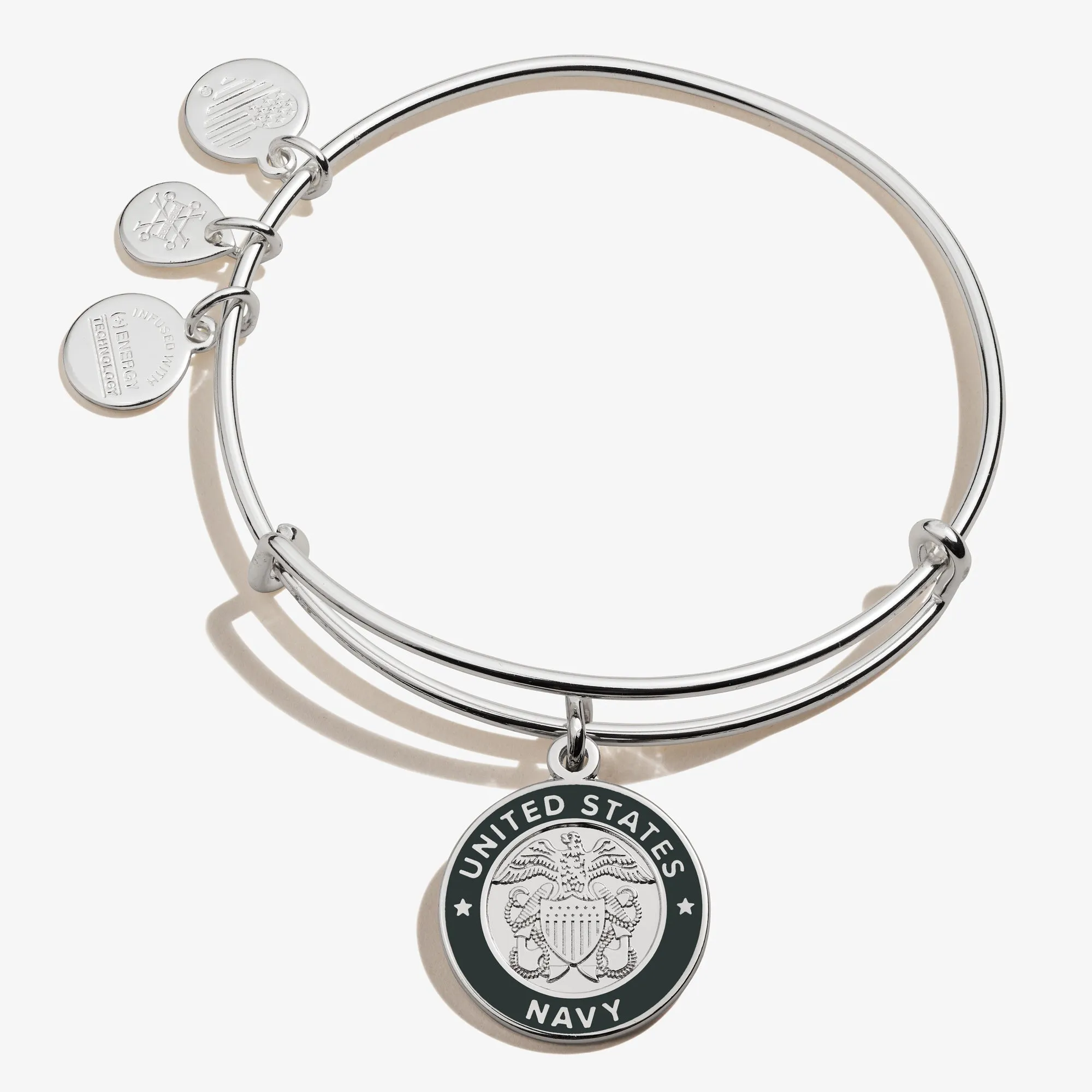 United States Navy Charm Bangle sold by Alex and Ani