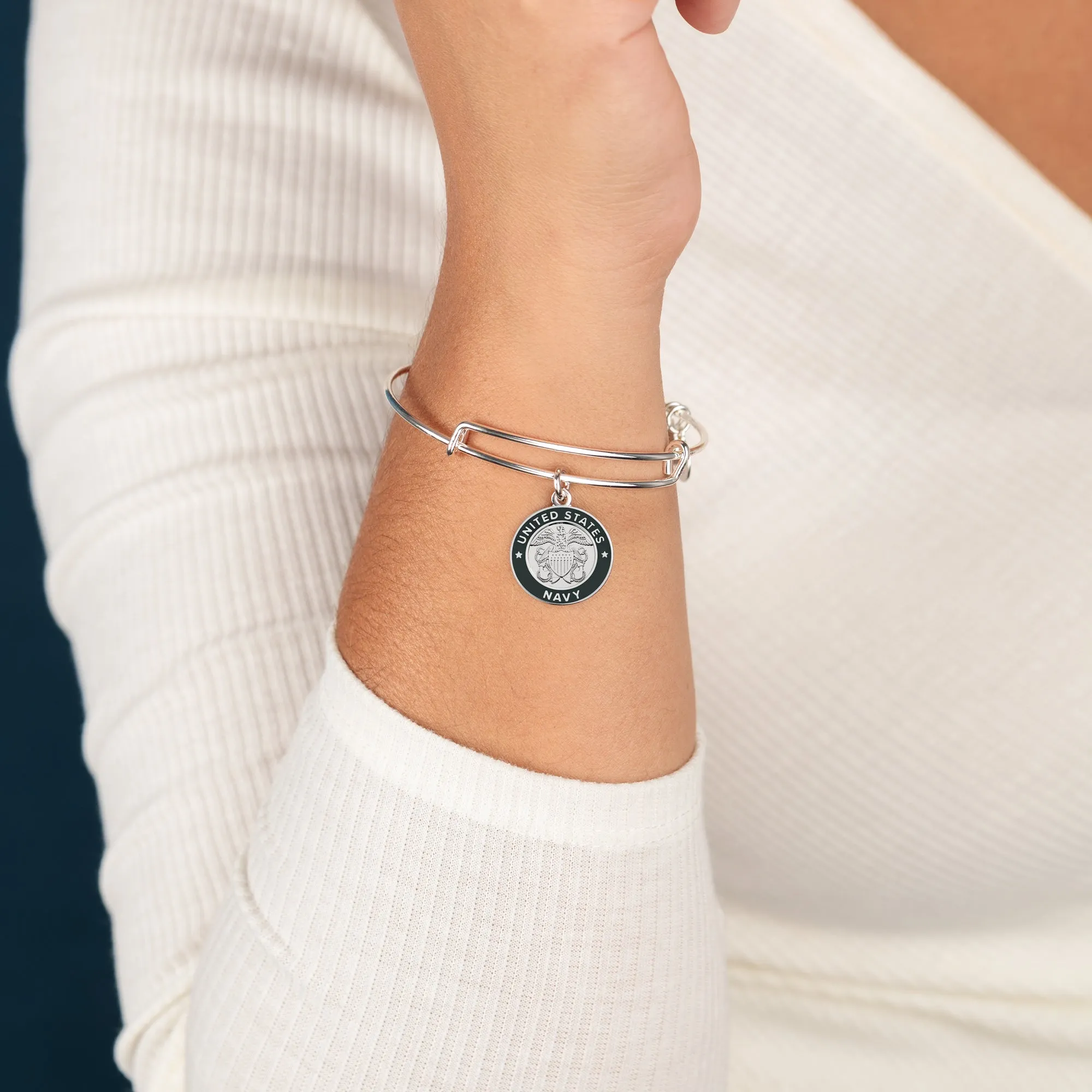 United States Navy Charm Bangle sold by Alex and Ani product image thumbnail 2