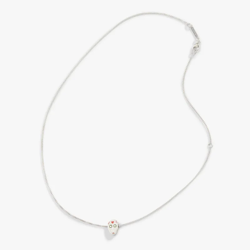 Calavera Charm Necklace sold by Alex and Ani