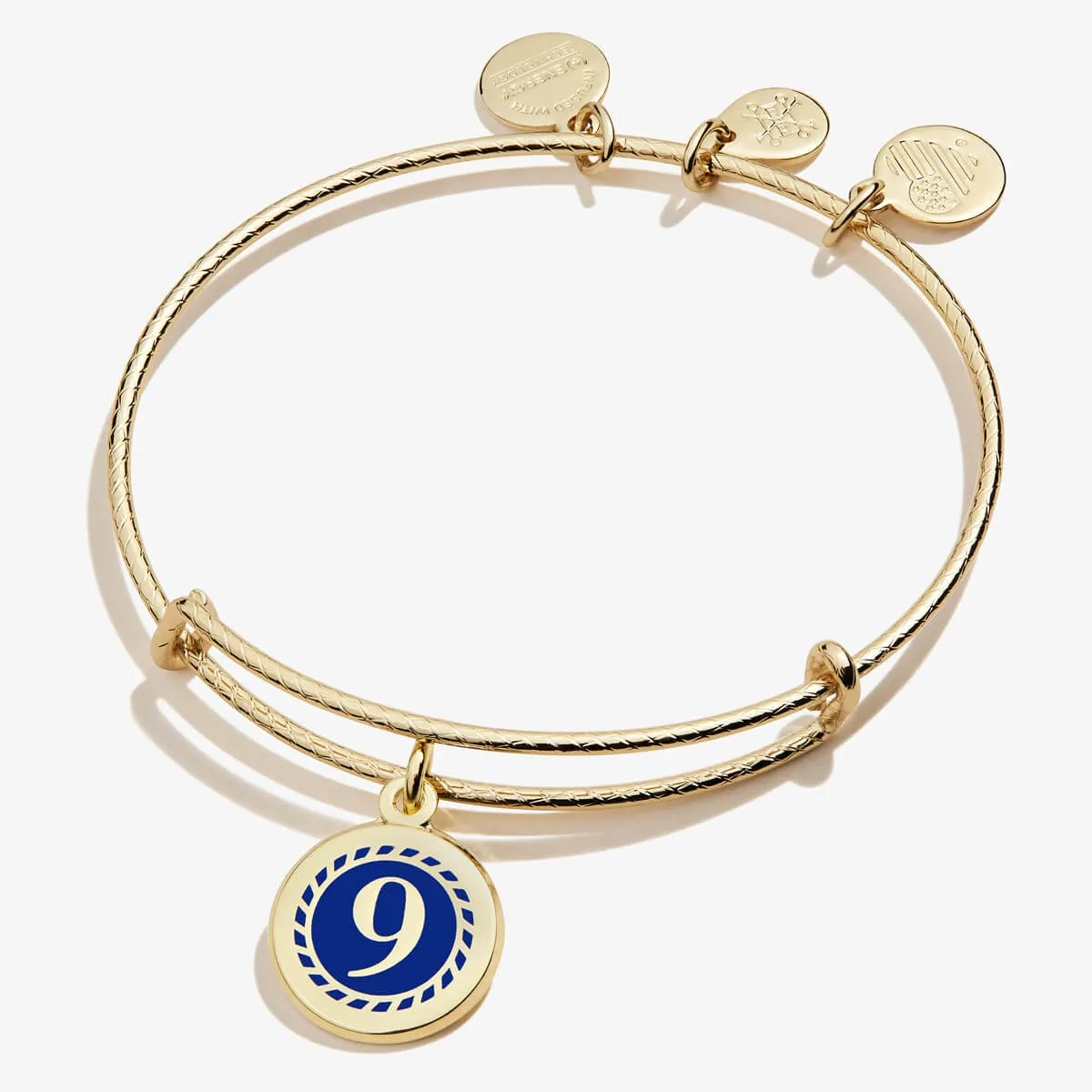 Number 9 Charm Bangle sold by Alex and Ani product image thumbnail 4
