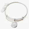 Number 9 Charm Bangle sold by Alex and Ani