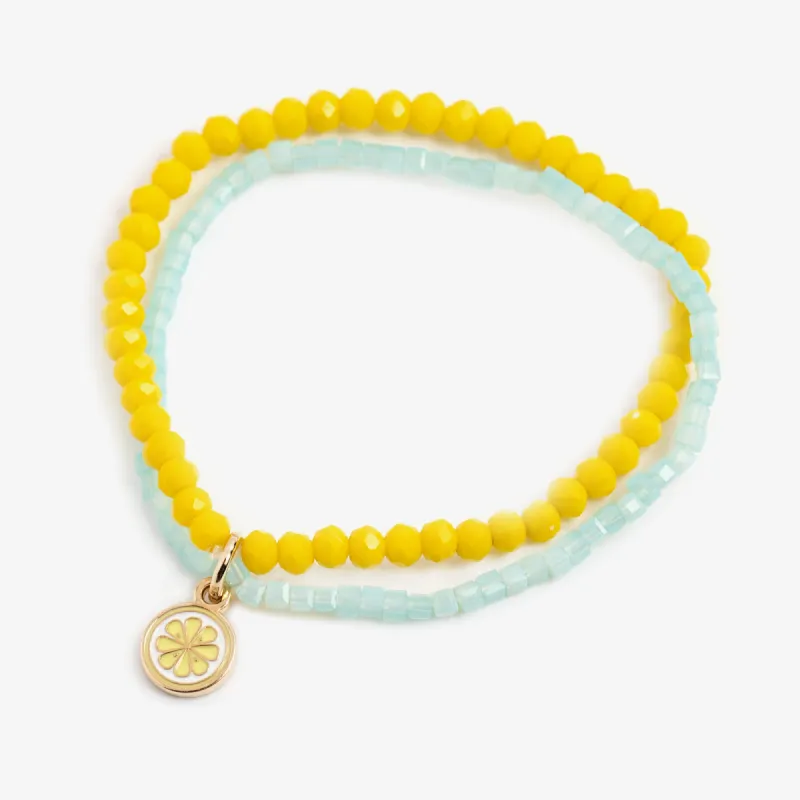 Lemon Stretch Bracelet sold by Alex and Ani
