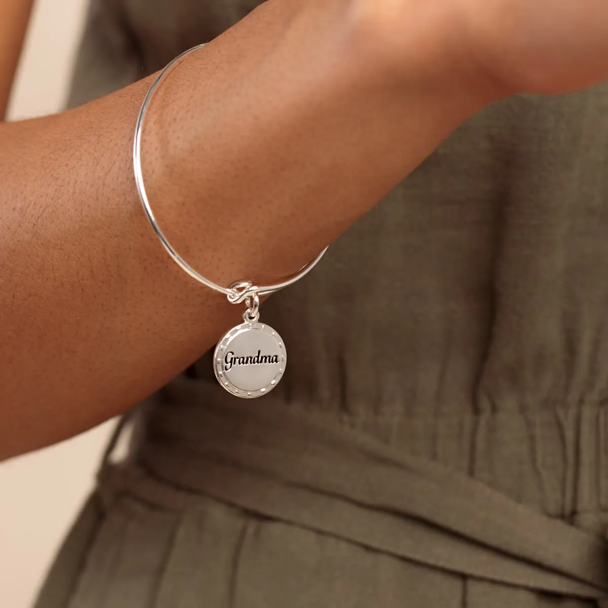 Grandma, 'Wise + Warm' Charm Bangle sold by Alex and Ani product image thumbnail 2