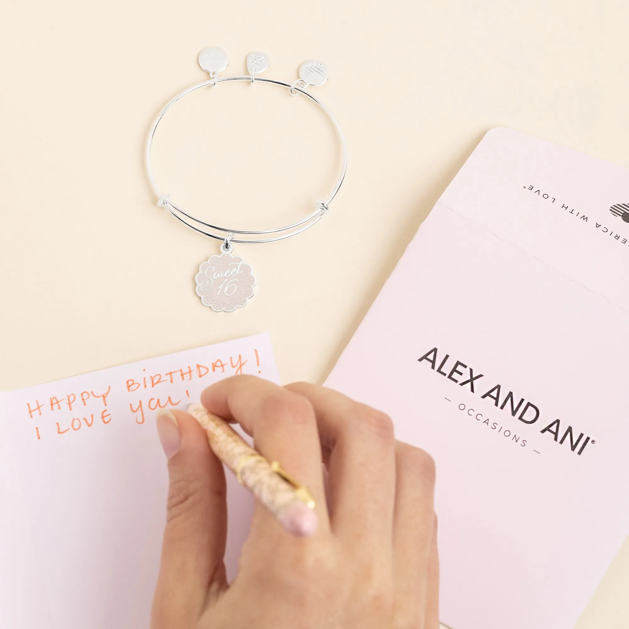 'Sweet 16' Charm Bangle sold by Alex and Ani product image thumbnail 5