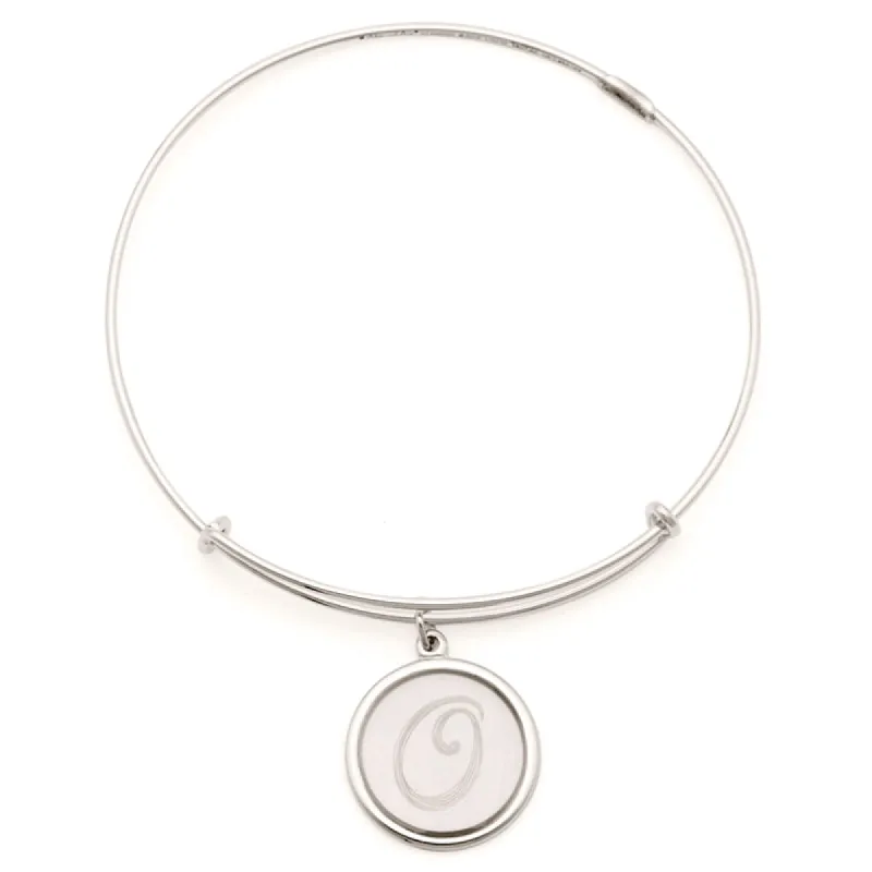 Precious Initial O Charm Bangle sold by Alex and Ani