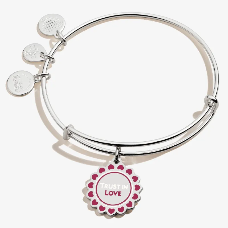 'Trust in Love' Charm Bangle sold by Alex and Ani