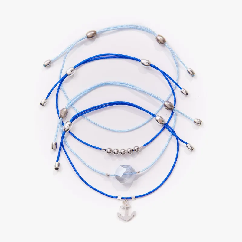 Anchor Cord Bracelets, Set of 4 sold by Alex and Ani