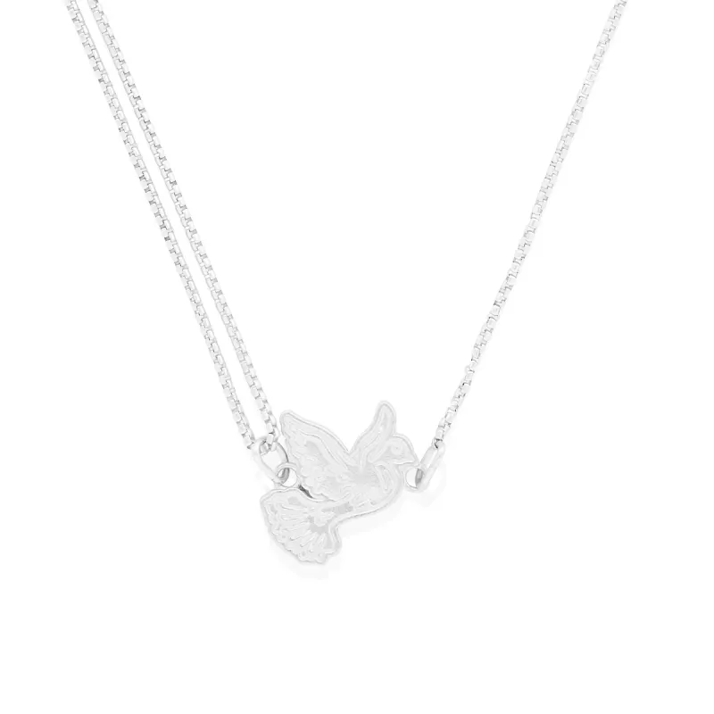Dove Pull Chain Necklace sold by Alex and Ani