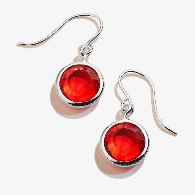 Ruby Birthstone Earrings, July sold by Alex and Ani