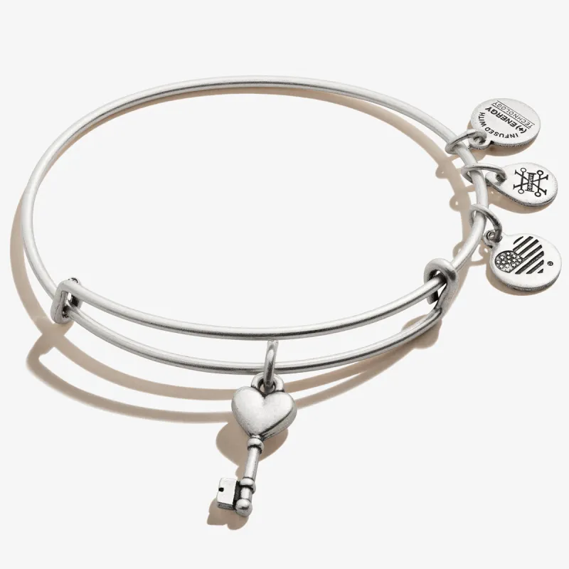 Key to Love Charm Bangle made by Alex and Ani