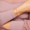 Lustrous Metal Beaded Bangle sold by Alex and Ani