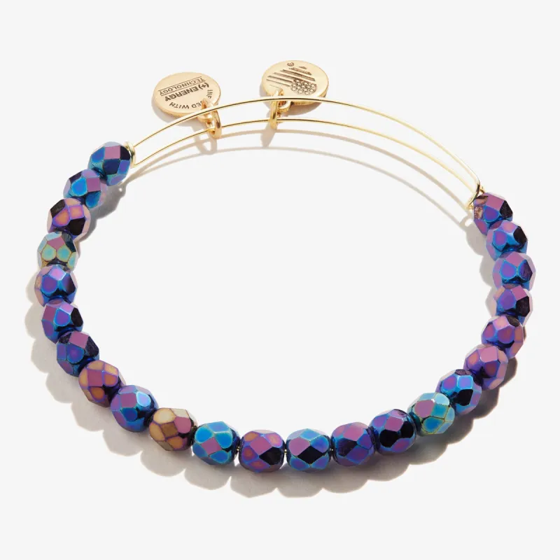 Solstice Beaded Bangle, Midnight sold by Alex and Ani