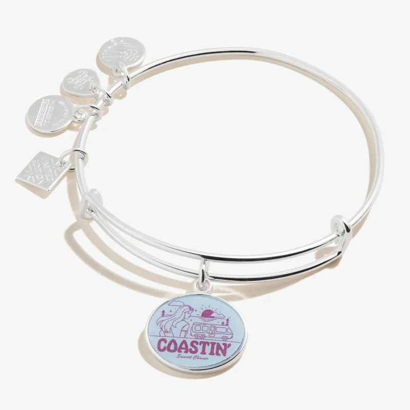 Malibu Barbie 50th Anniversary 'Coastin’ Charm Bangle sold by Alex and Ani