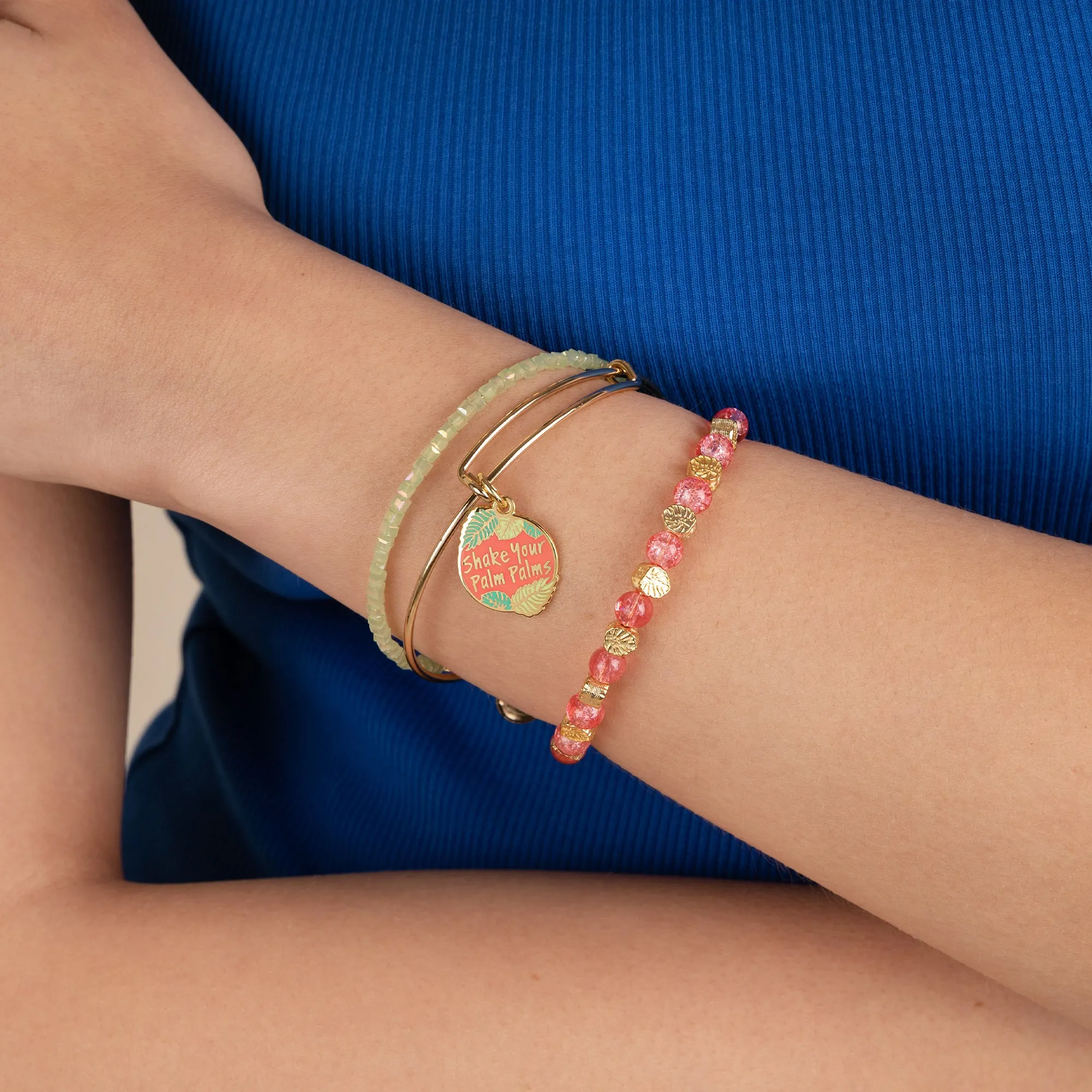 'Shake Your Palm Palms' Charm Bangle, Set of 3 sold by Alex and Ani product image thumbnail 2