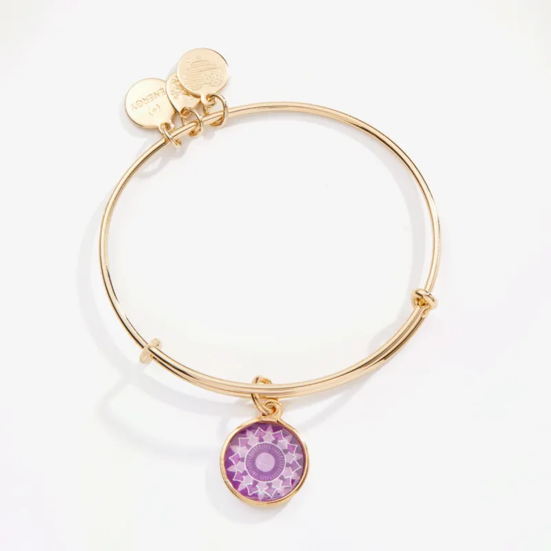 Crown Chakra Charm Bangle Bracelet sold by Alex and Ani