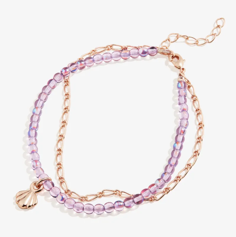 Seashell Bead and Chain Anklet sold by Alex and Ani