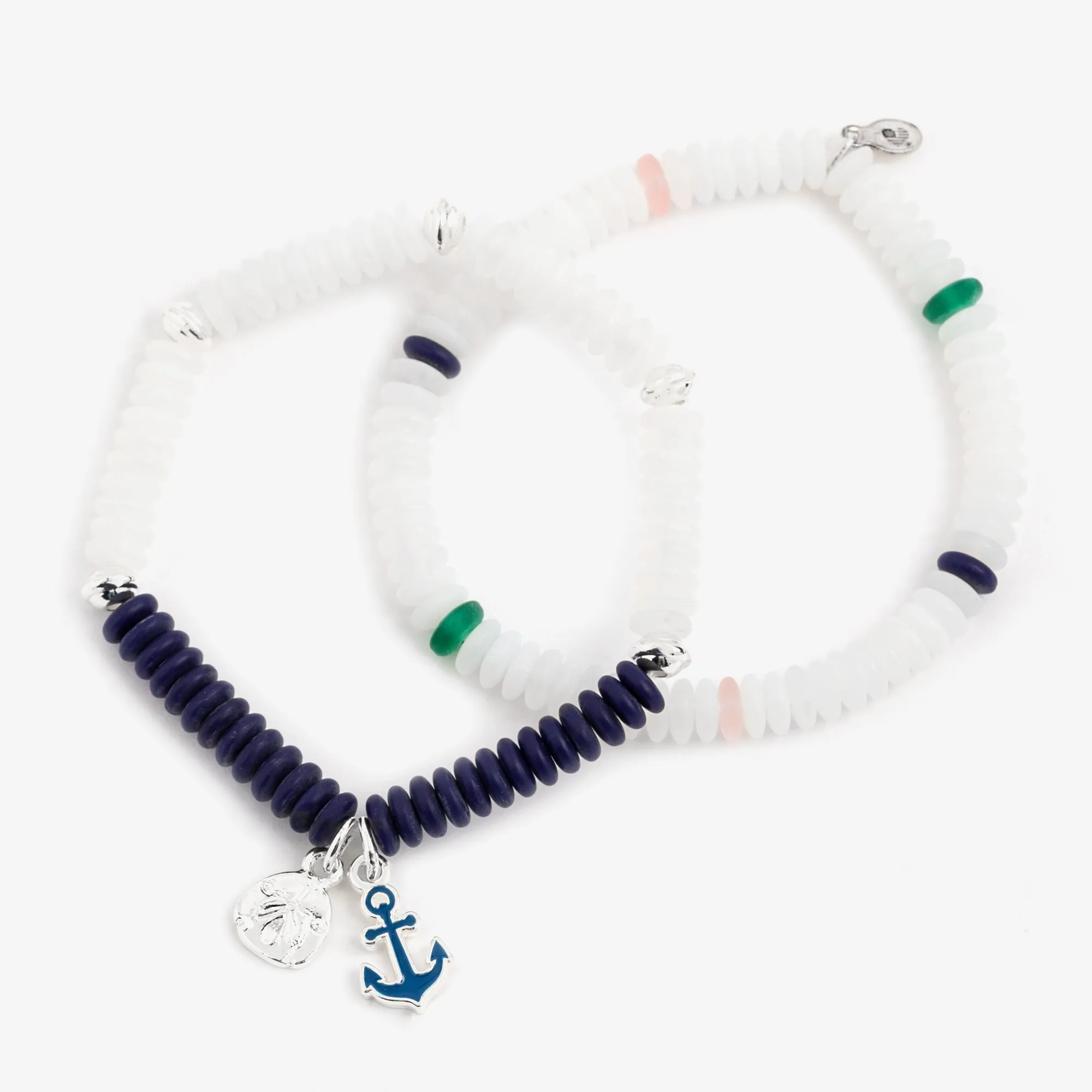 Token of Protection Puka Stretch Bracelets, Set of 2 sold by Alex and Ani