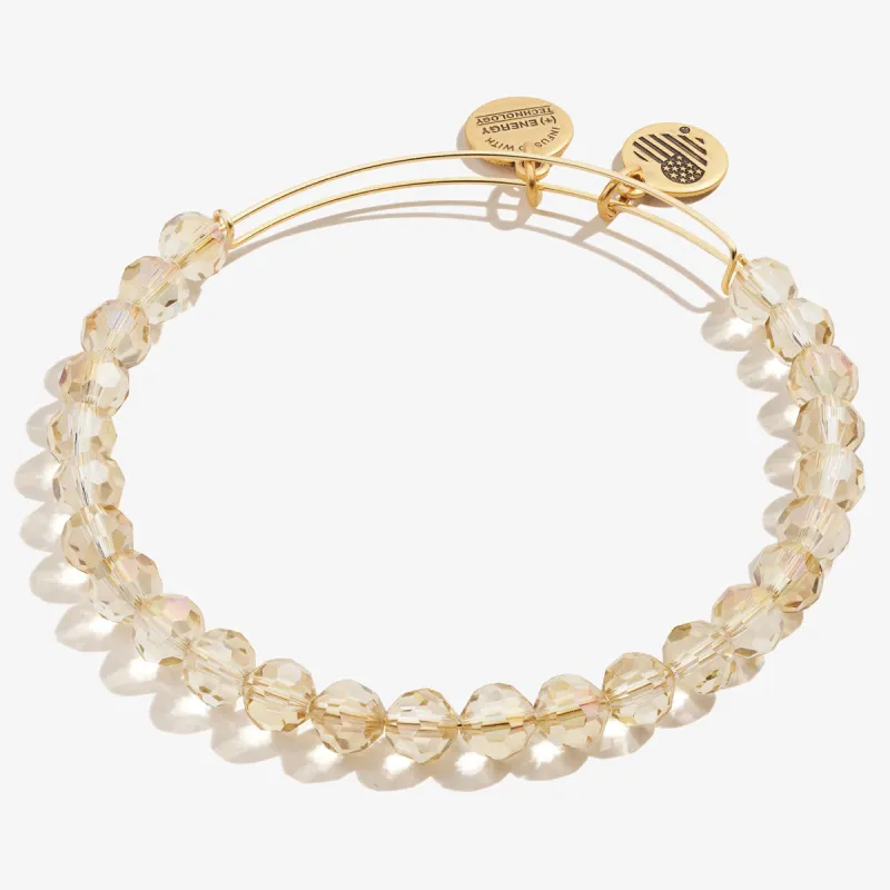 Starburst Beaded Bangle, Golden sold by Alex and Ani