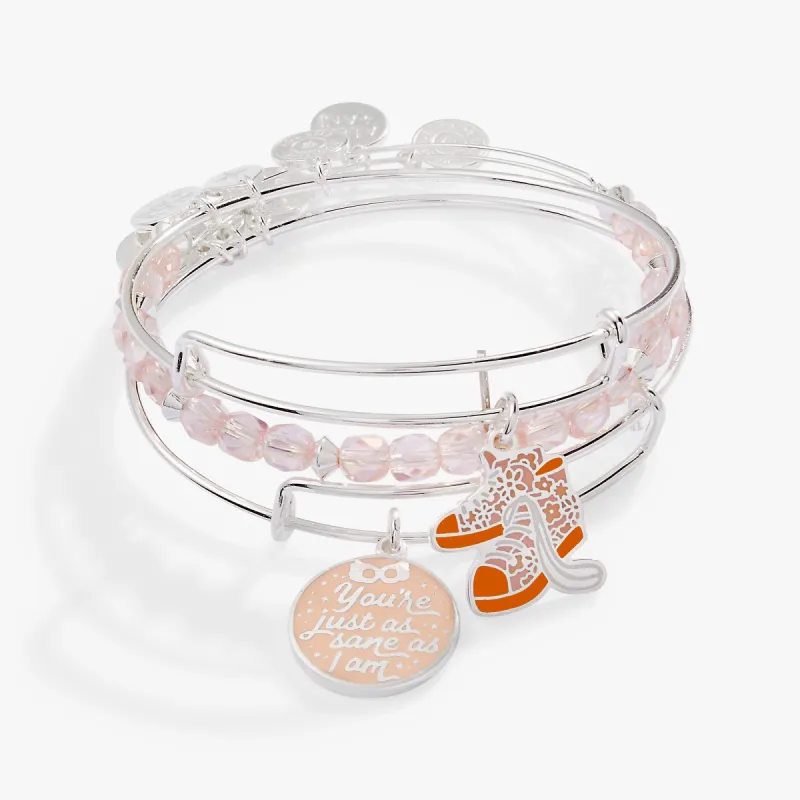 Harry Potter™ Luna Lovegood Bangle Bracelets, Set of 3 sold by Alex and Ani