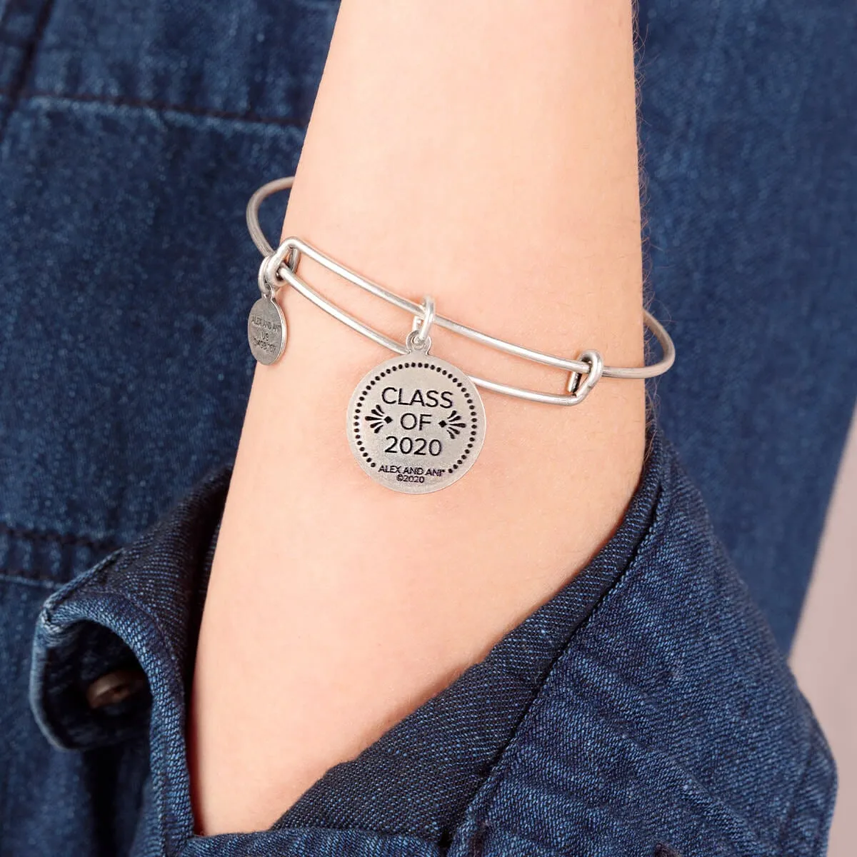 Class of 2020 Charm Bangle sold by Alex and Ani product image thumbnail 4