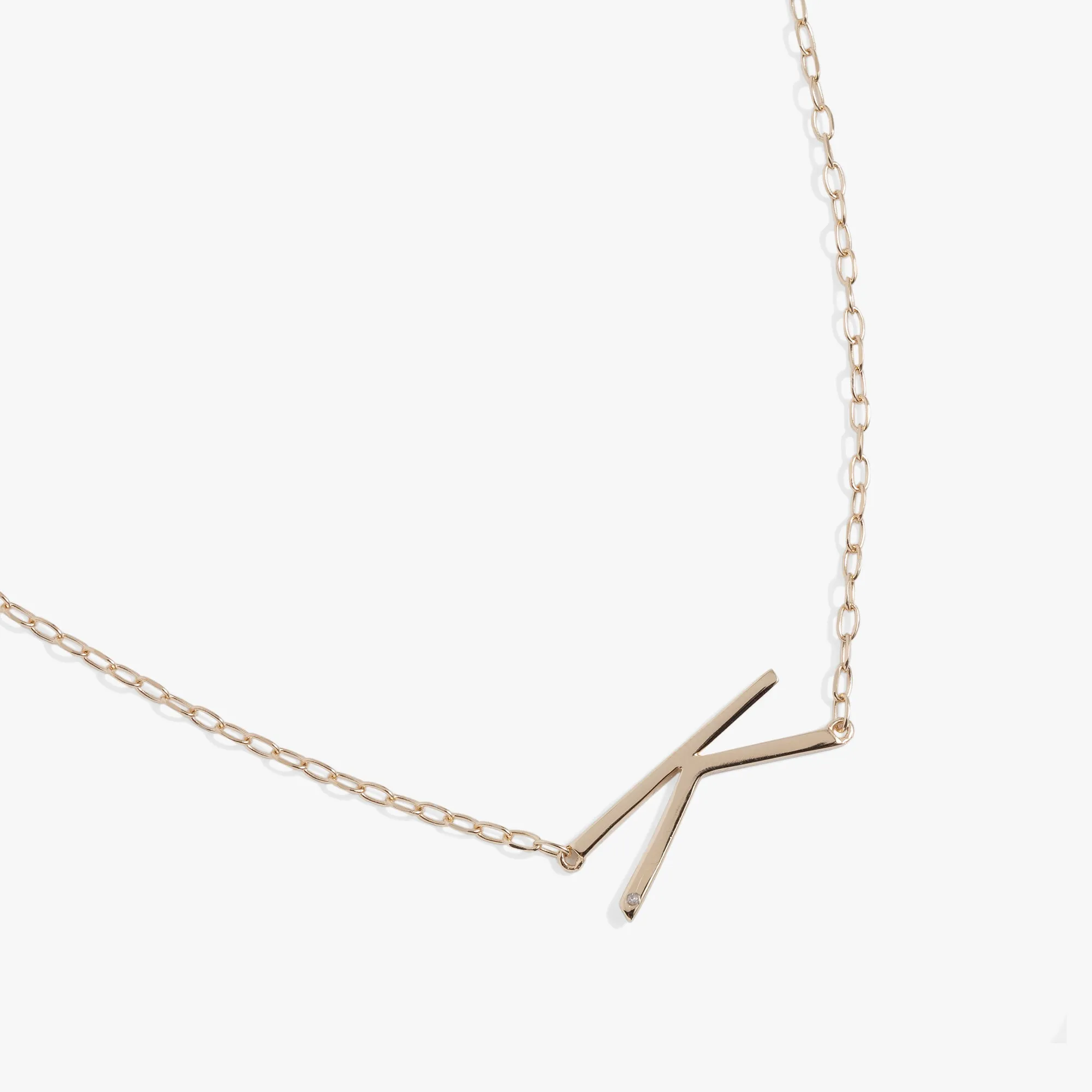 Initial K Precious Elongated Necklace sold by Alex and Ani product image thumbnail 3