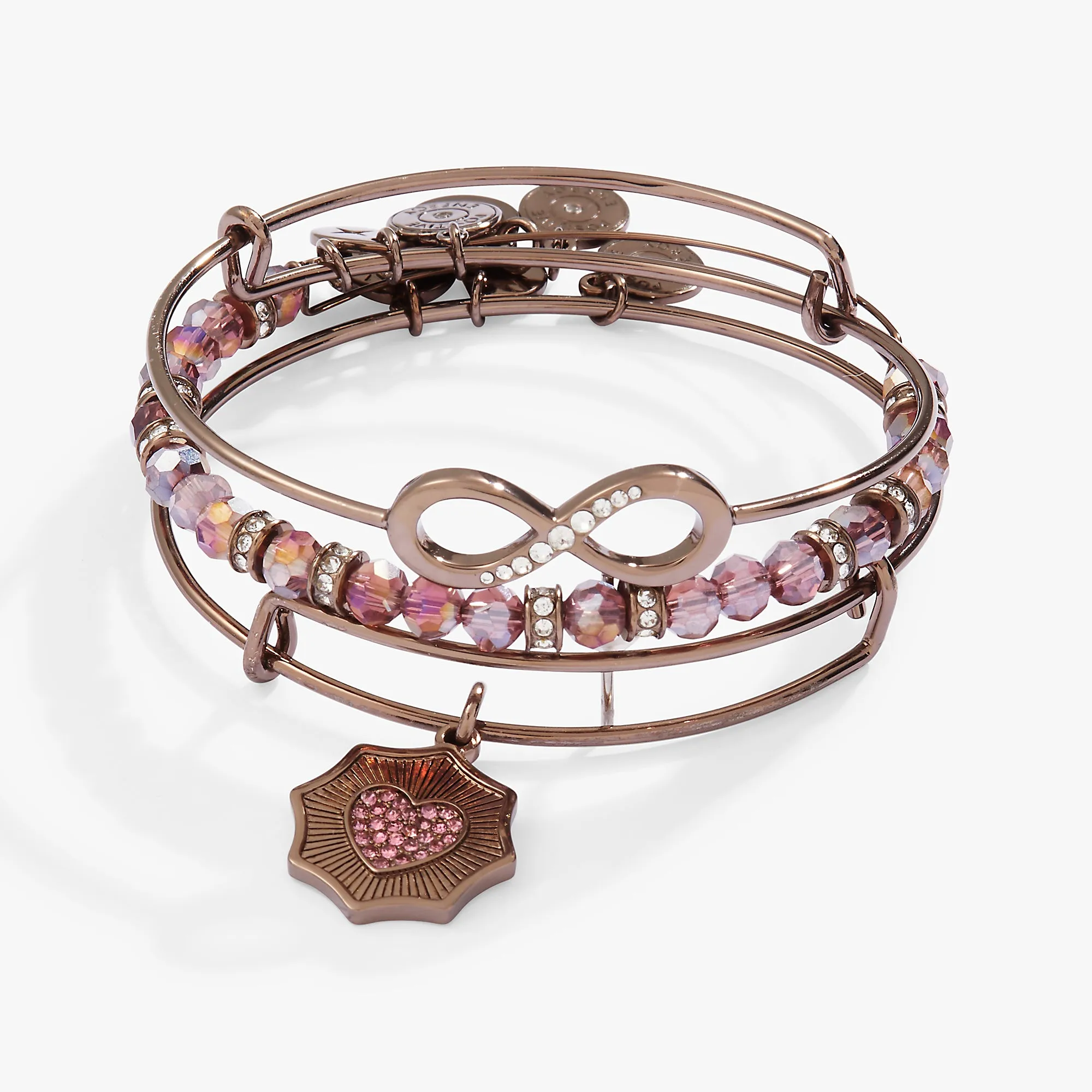 Love Charm Bangle Set of 3 sold by Alex and Ani